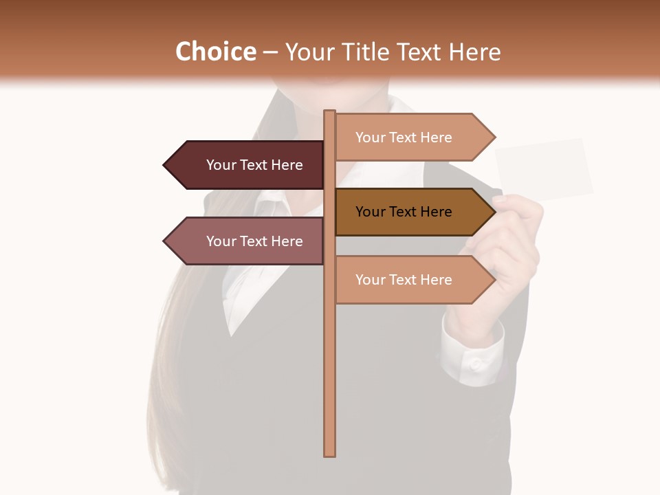 Face Clothing Commercial PowerPoint Template