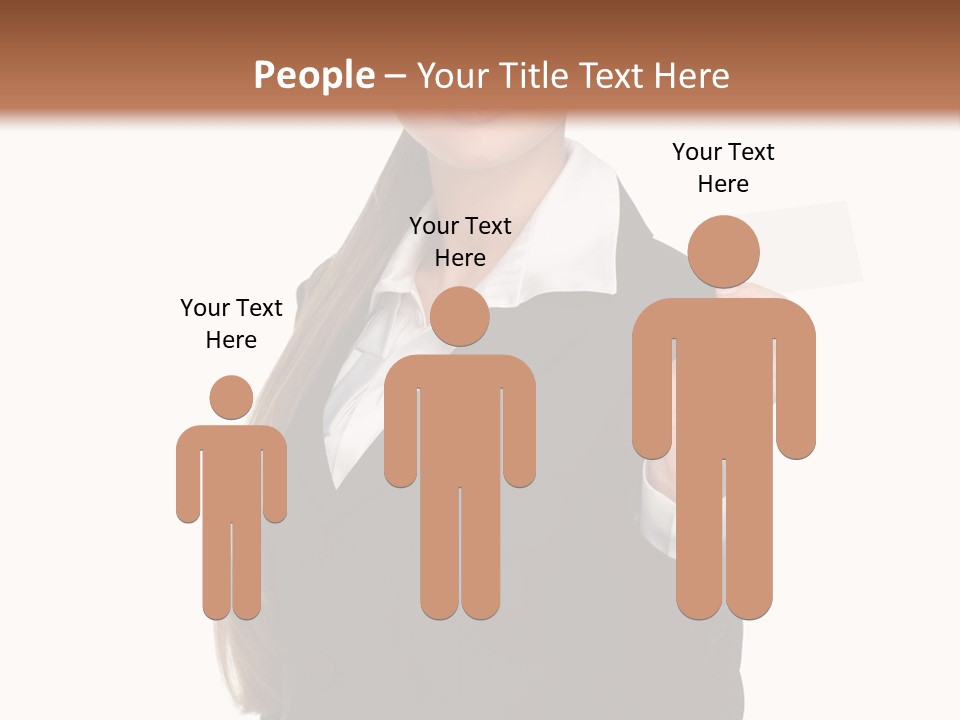 Face Clothing Commercial PowerPoint Template