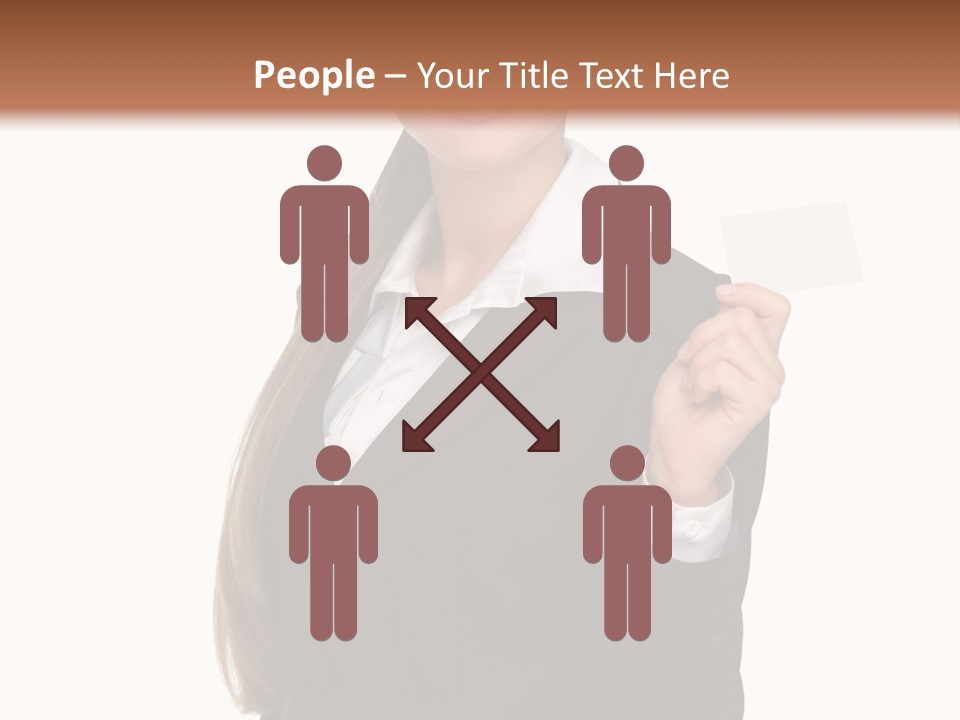 Face Clothing Commercial PowerPoint Template