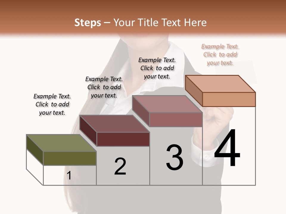 Face Clothing Commercial PowerPoint Template