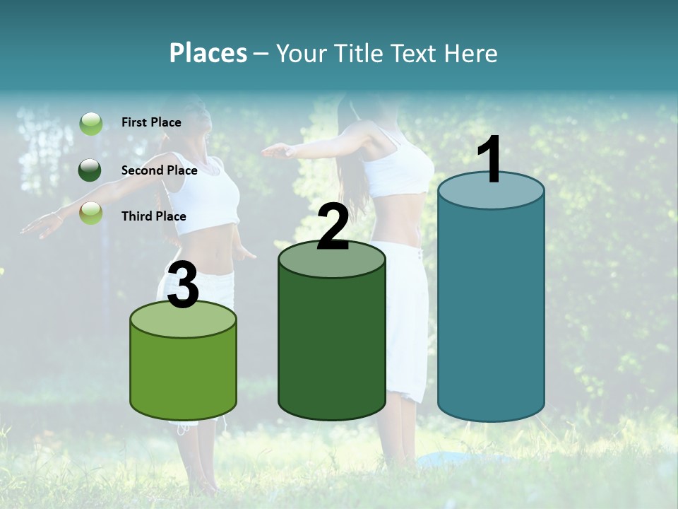 Adult Peaceful Health PowerPoint Template