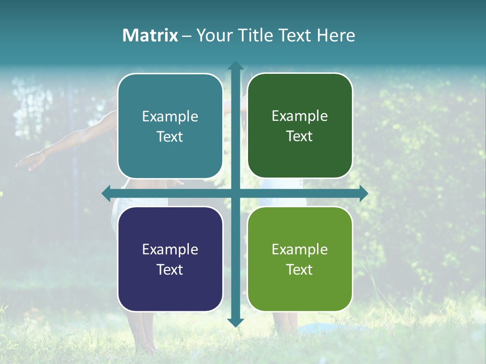 Adult Peaceful Health PowerPoint Template