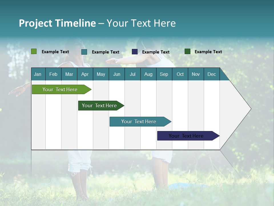 Adult Peaceful Health PowerPoint Template