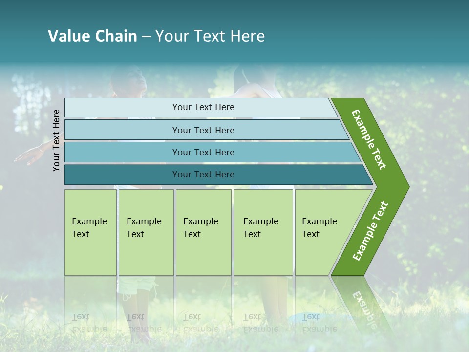 Adult Peaceful Health PowerPoint Template