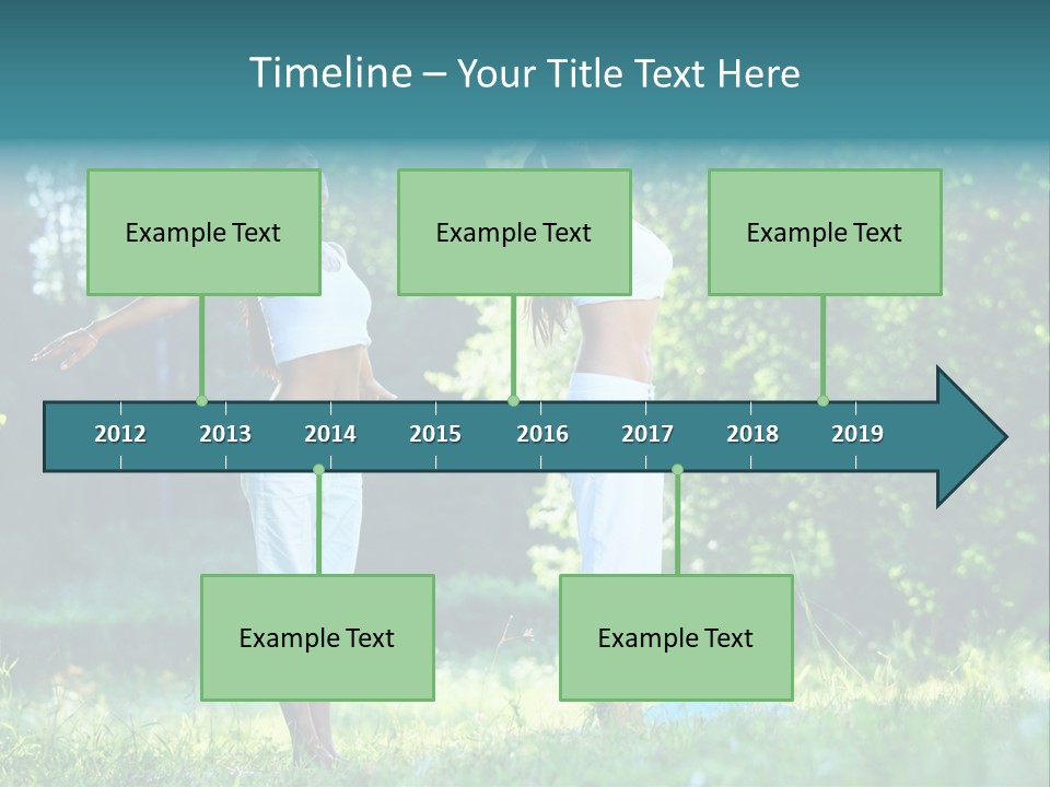 Adult Peaceful Health PowerPoint Template