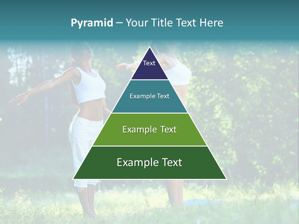 Adult Peaceful Health PowerPoint Template