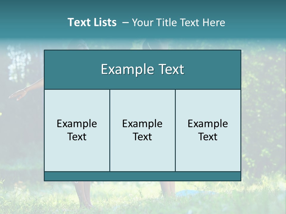Adult Peaceful Health PowerPoint Template