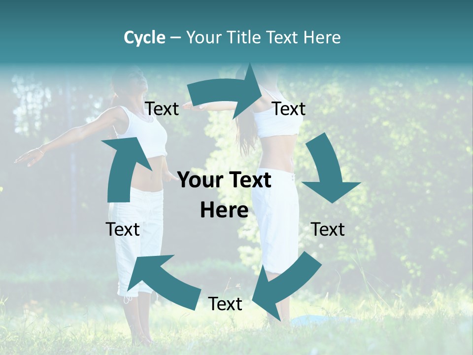 Adult Peaceful Health PowerPoint Template