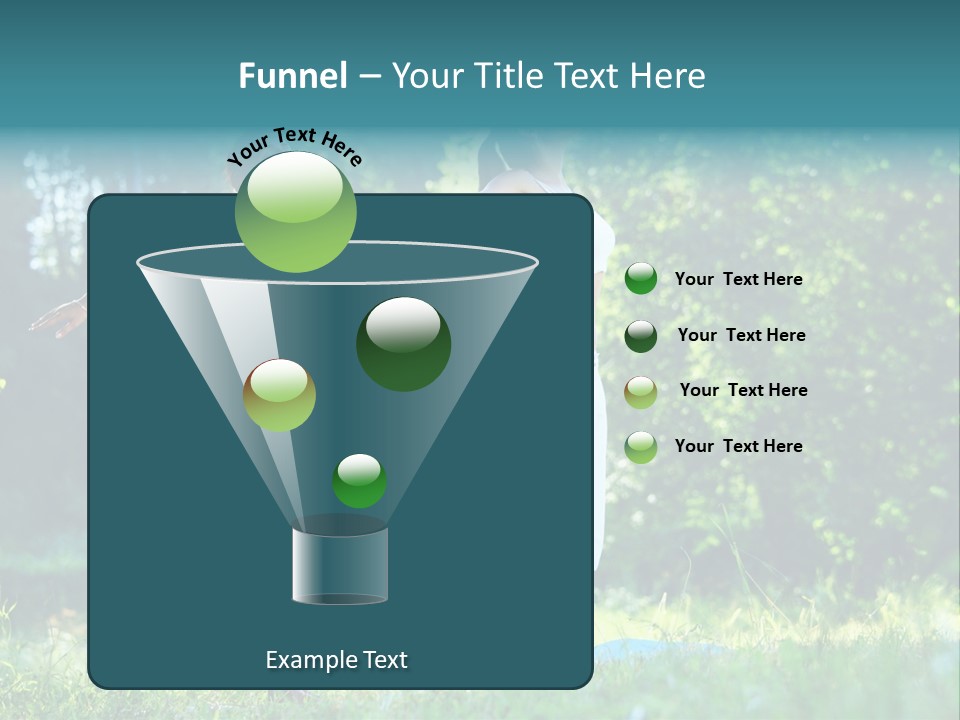 Adult Peaceful Health PowerPoint Template