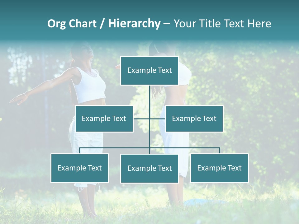 Adult Peaceful Health PowerPoint Template