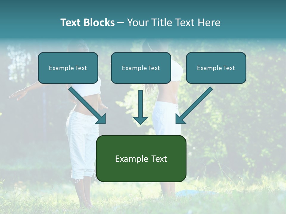 Adult Peaceful Health PowerPoint Template