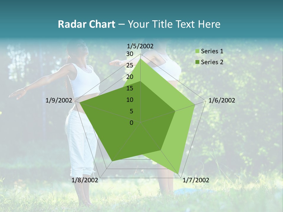 Adult Peaceful Health PowerPoint Template