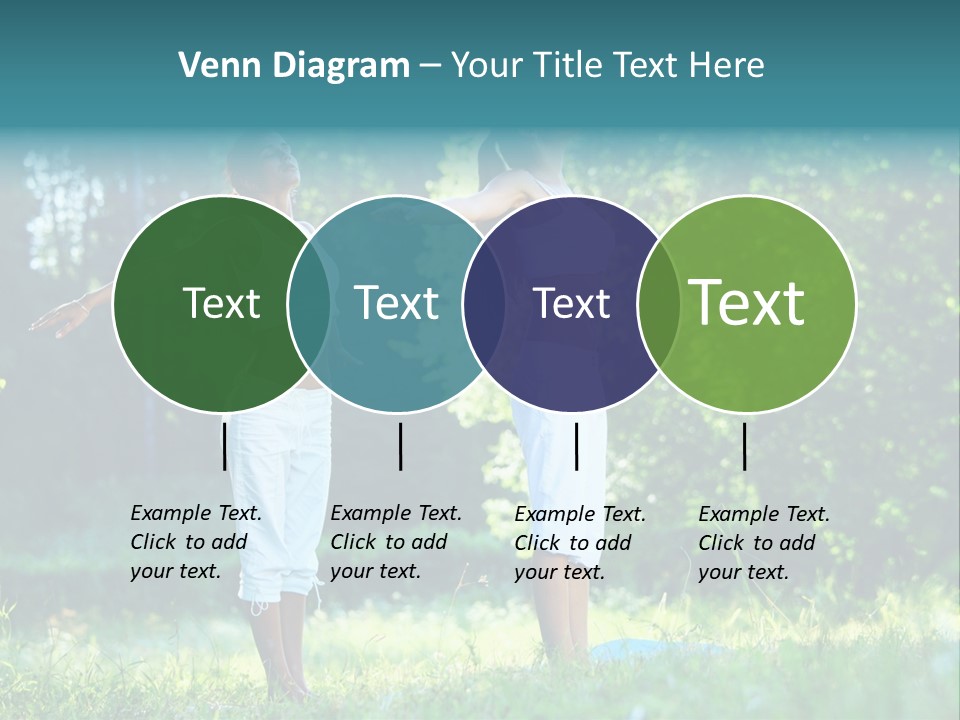 Adult Peaceful Health PowerPoint Template