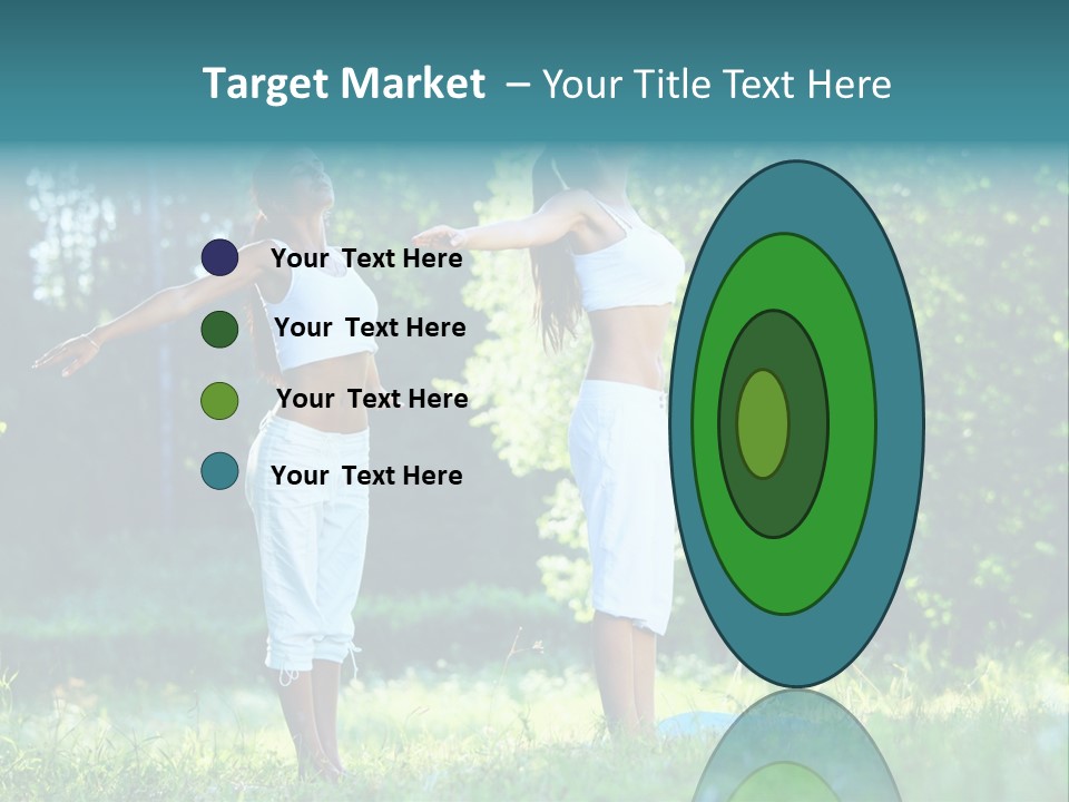 Adult Peaceful Health PowerPoint Template