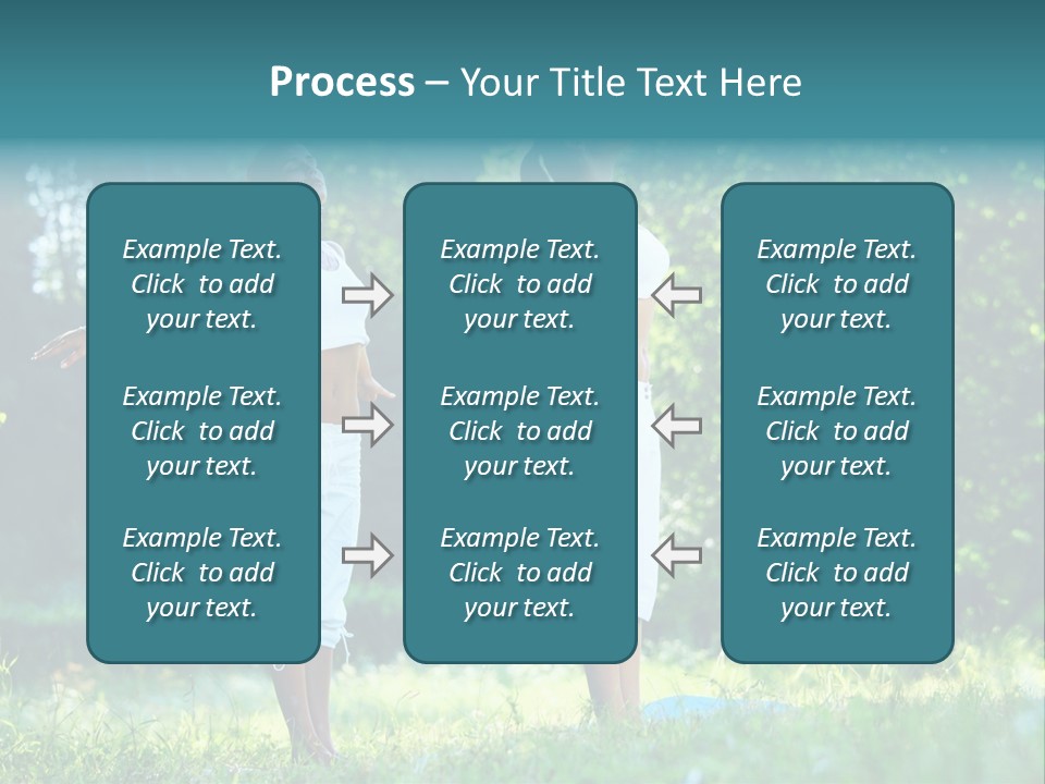 Adult Peaceful Health PowerPoint Template