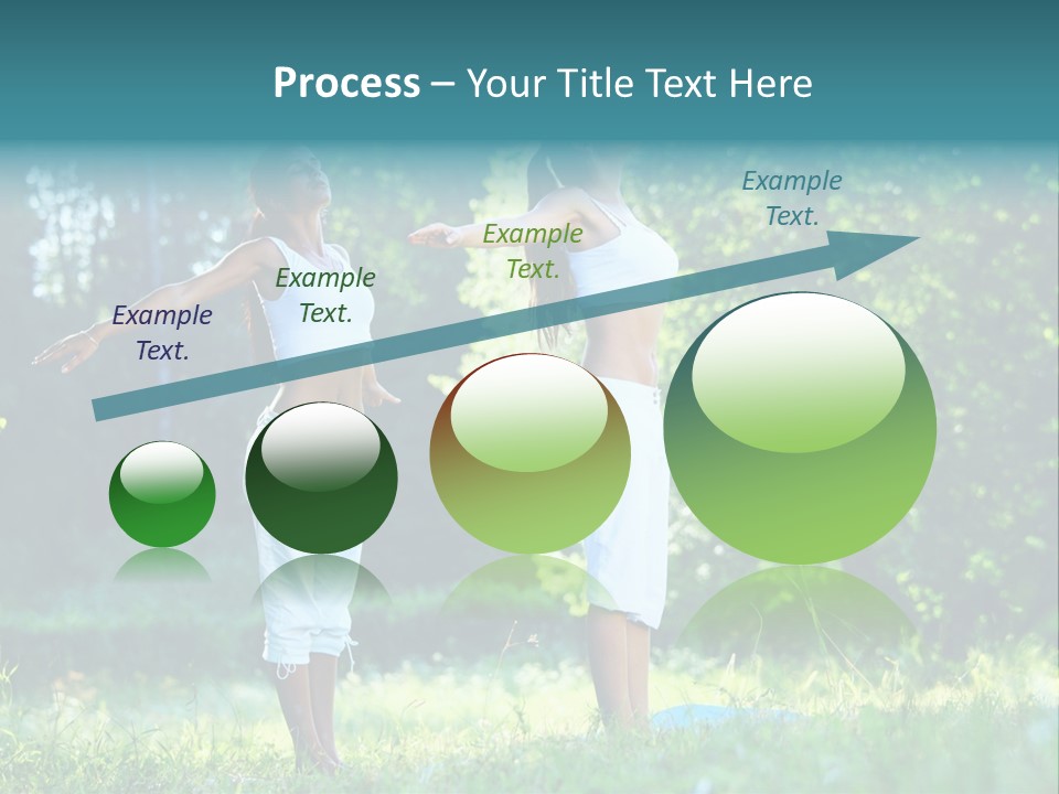 Adult Peaceful Health PowerPoint Template