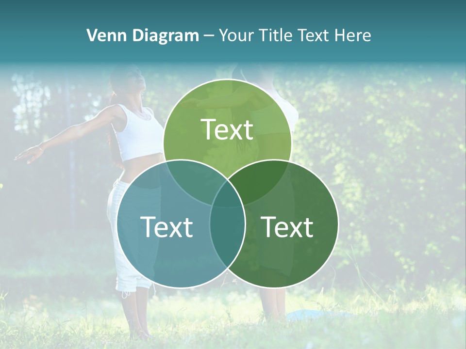 Adult Peaceful Health PowerPoint Template