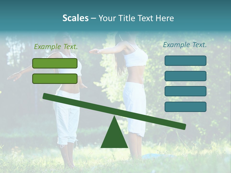 Adult Peaceful Health PowerPoint Template