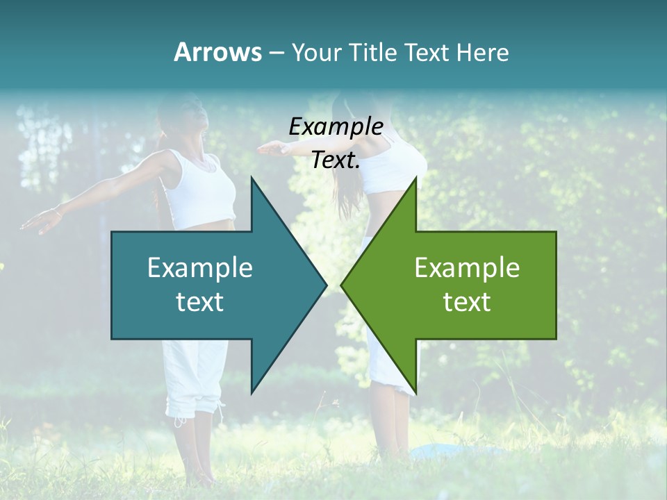 Adult Peaceful Health PowerPoint Template