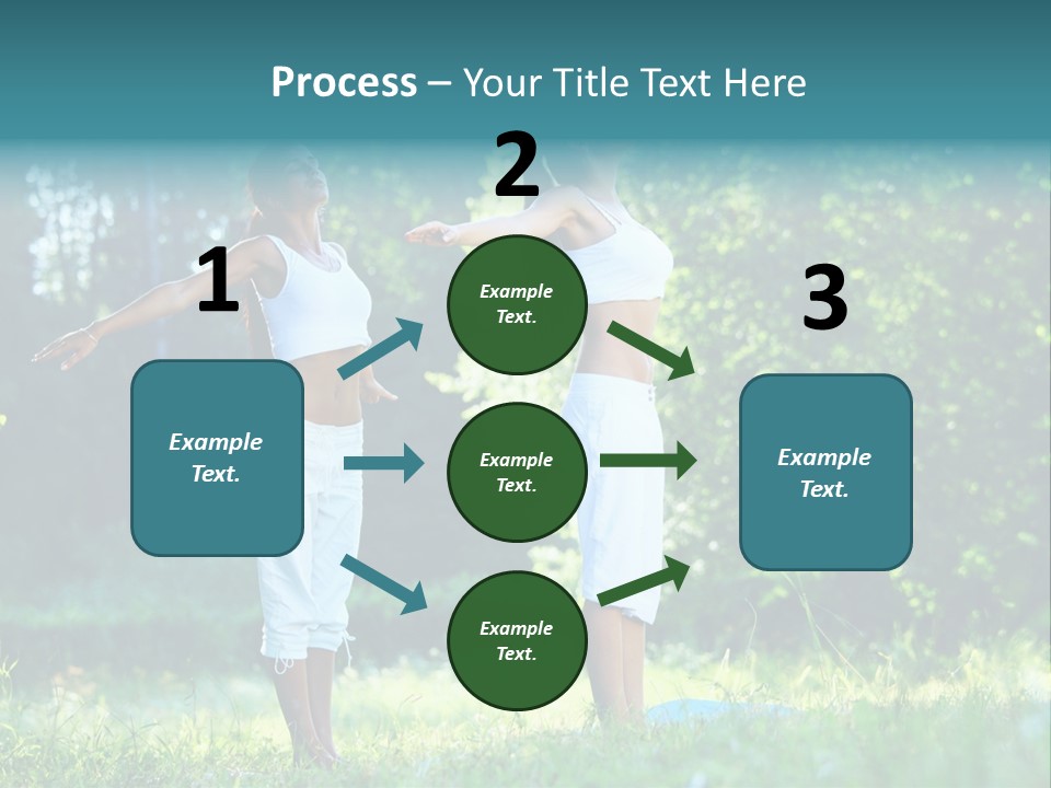 Adult Peaceful Health PowerPoint Template