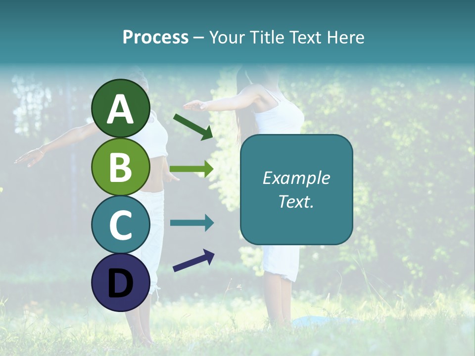 Adult Peaceful Health PowerPoint Template