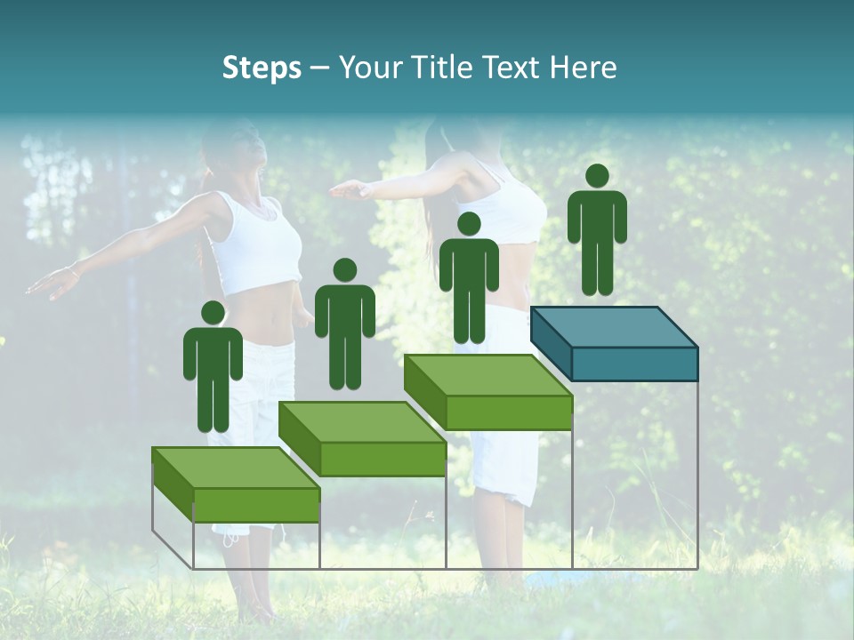 Adult Peaceful Health PowerPoint Template