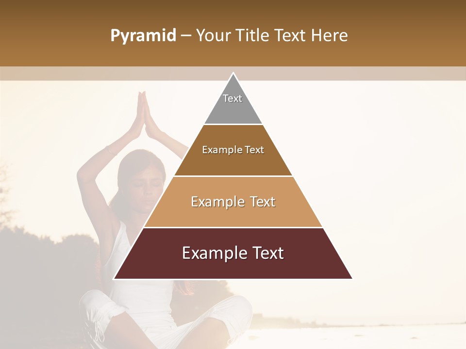 Blue Outdoors Silhouette PowerPoint Template