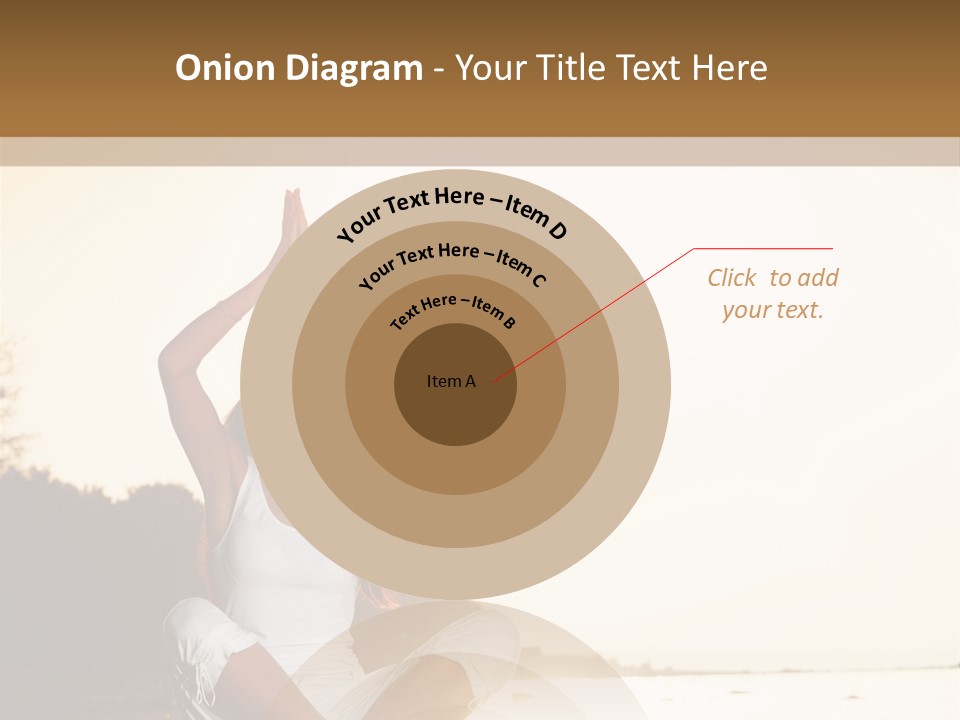 Blue Outdoors Silhouette PowerPoint Template