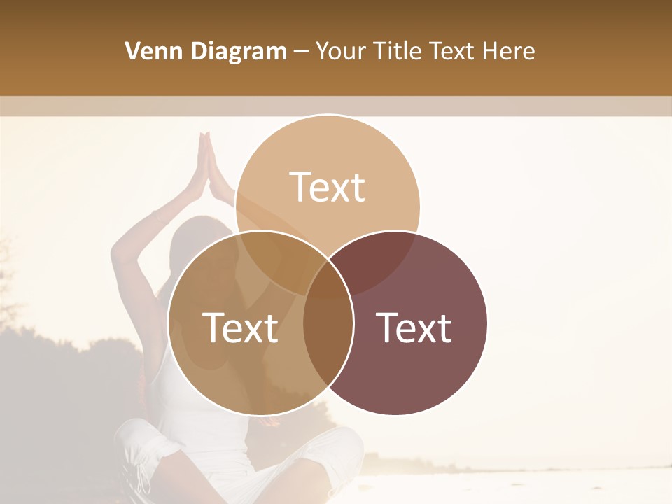 Blue Outdoors Silhouette PowerPoint Template