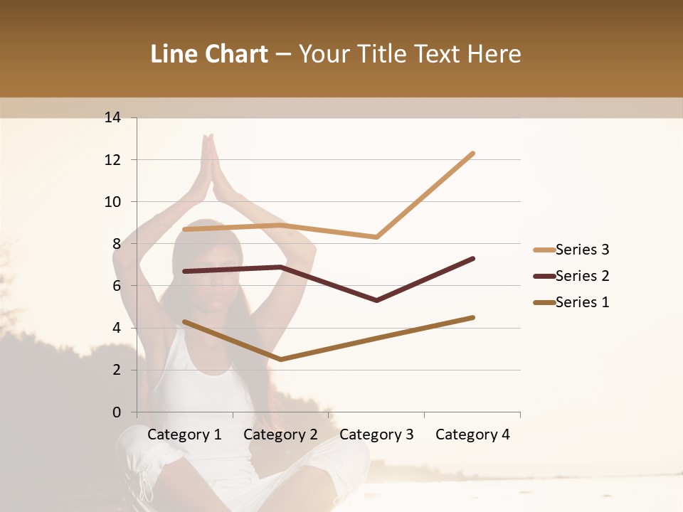 Blue Outdoors Silhouette PowerPoint Template