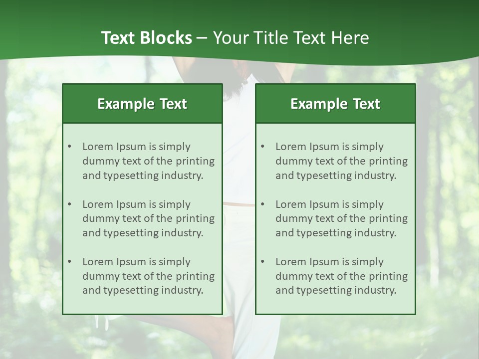 Fresh Lotus Relax PowerPoint Template