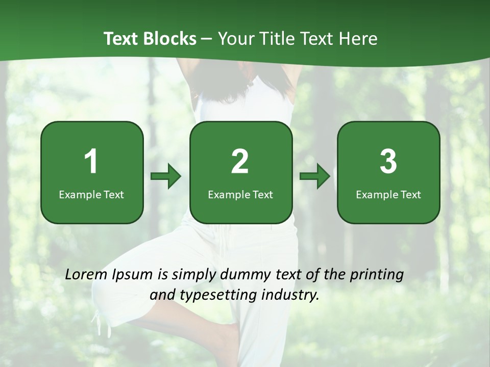 Fresh Lotus Relax PowerPoint Template
