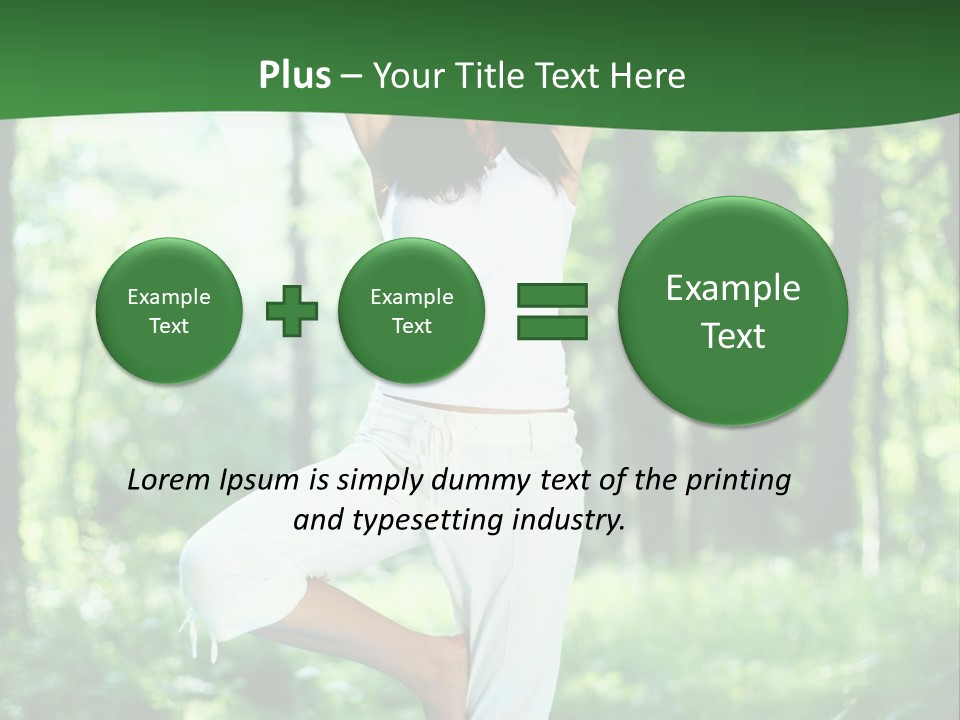 Fresh Lotus Relax PowerPoint Template