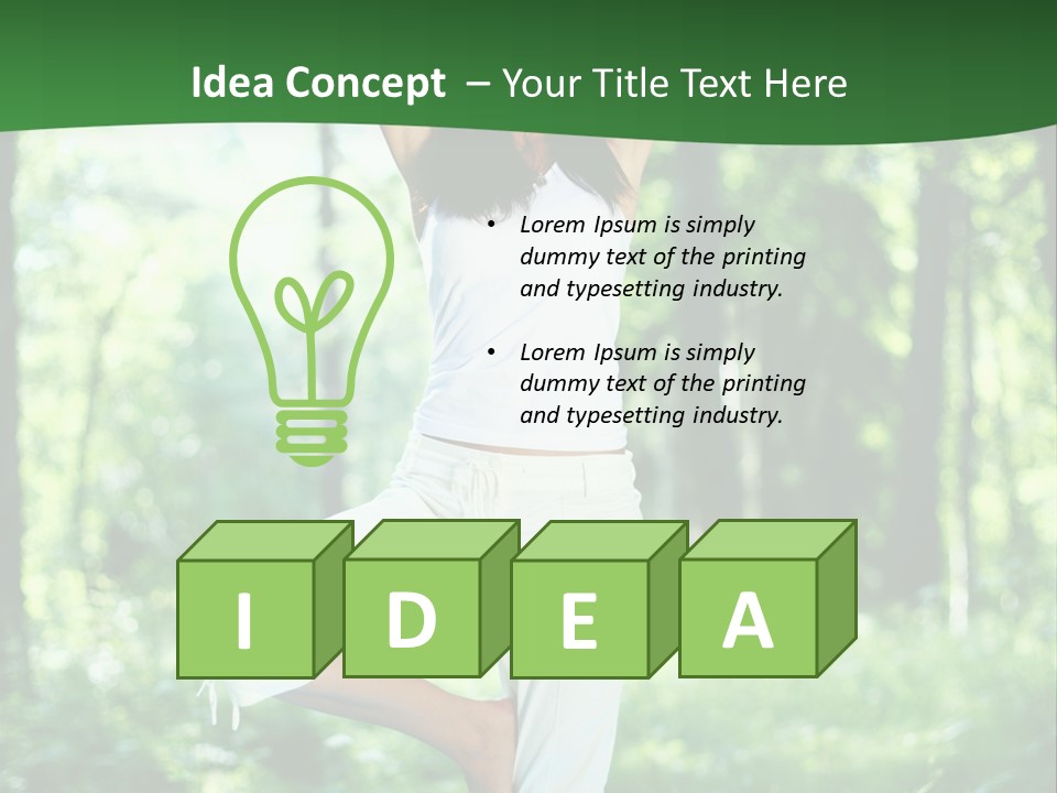 Fresh Lotus Relax PowerPoint Template
