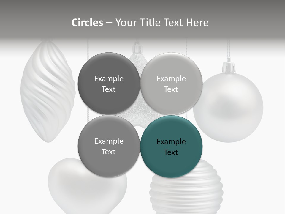 White Season Shiny PowerPoint Template