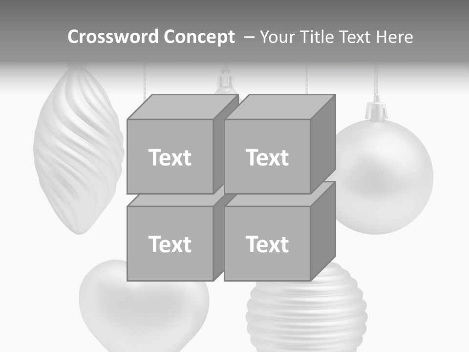 White Season Shiny PowerPoint Template