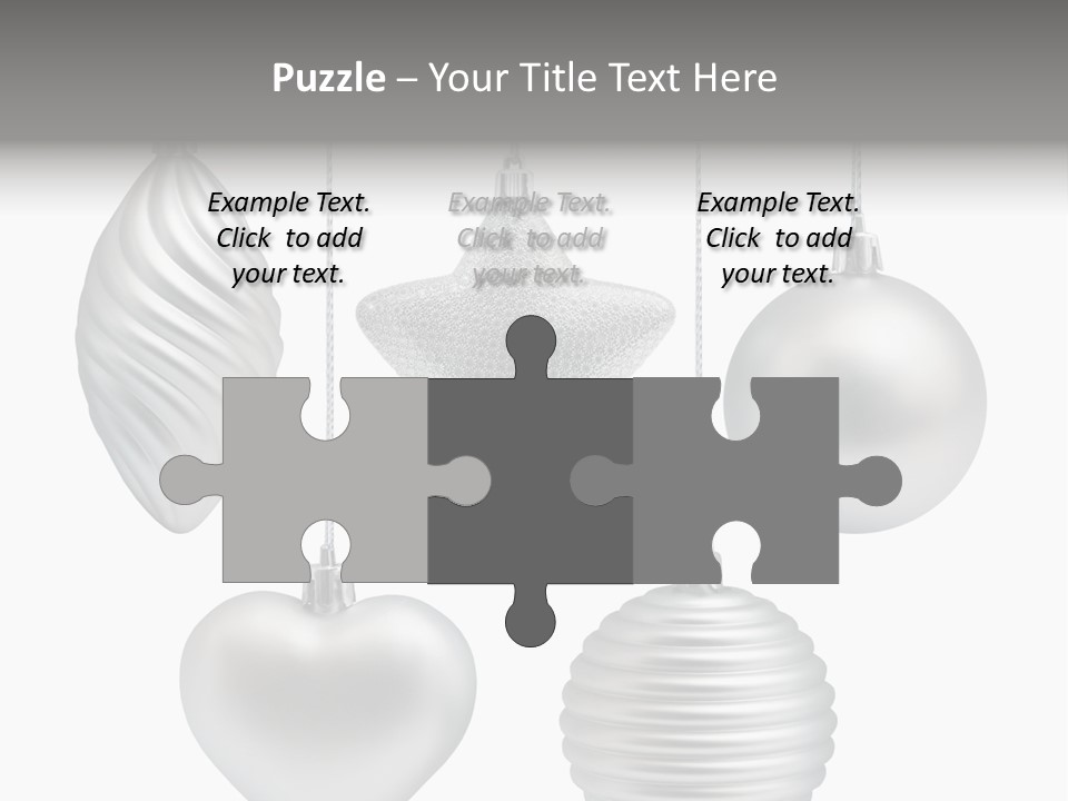 White Season Shiny PowerPoint Template