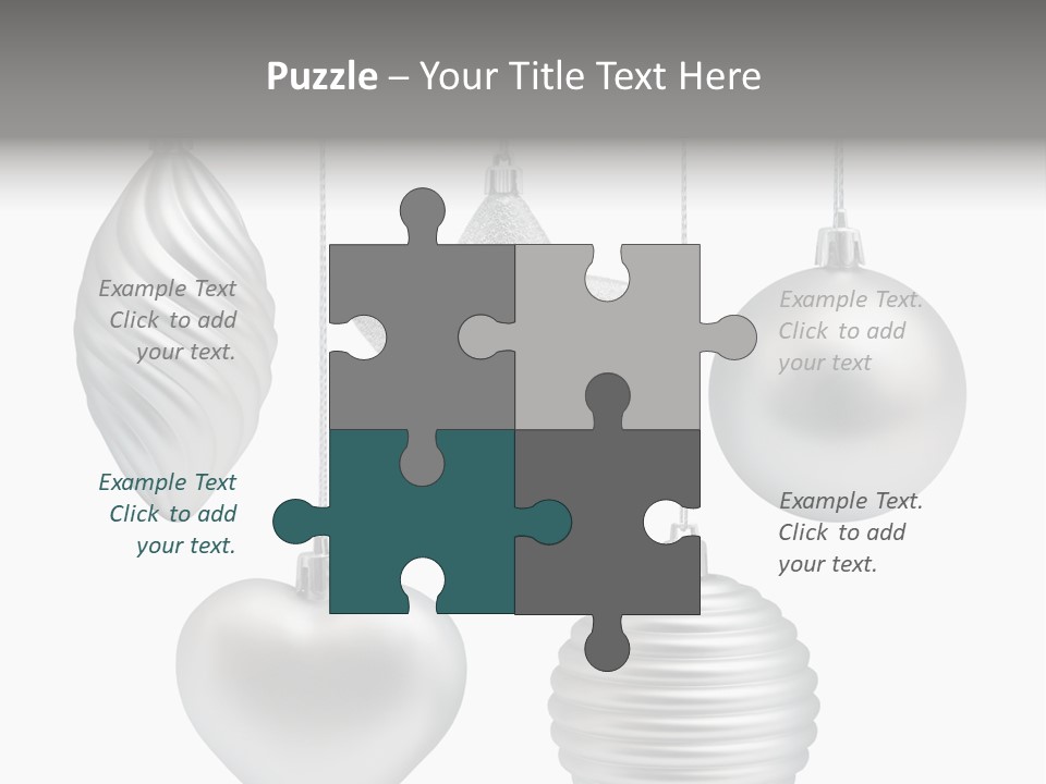 White Season Shiny PowerPoint Template