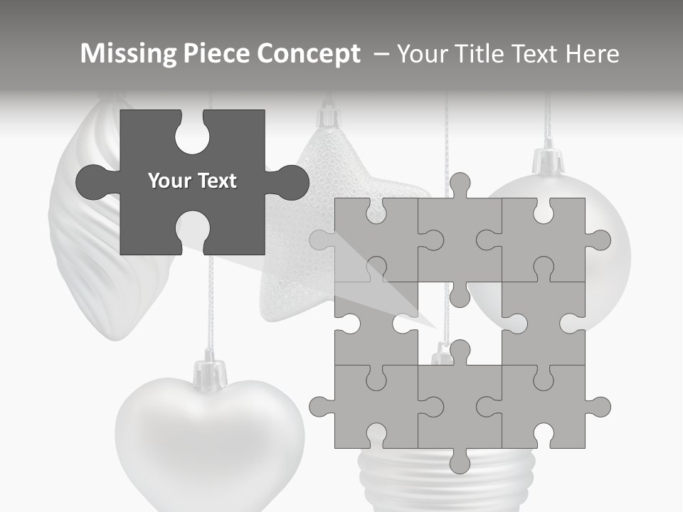 White Season Shiny PowerPoint Template