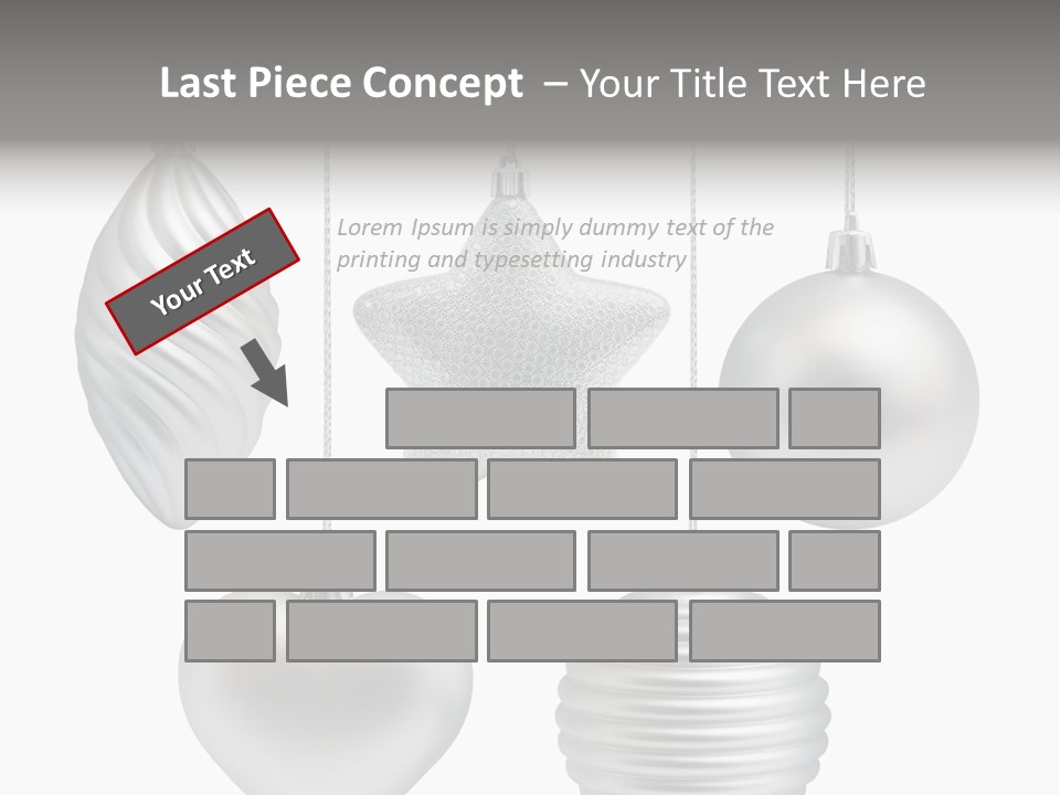 White Season Shiny PowerPoint Template