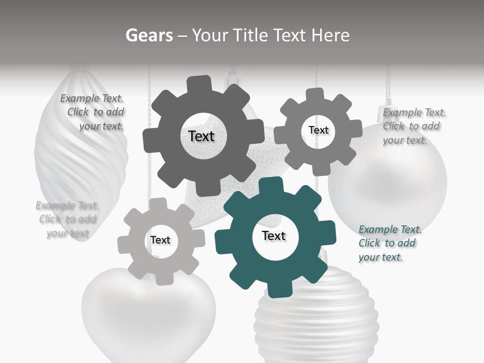 White Season Shiny PowerPoint Template
