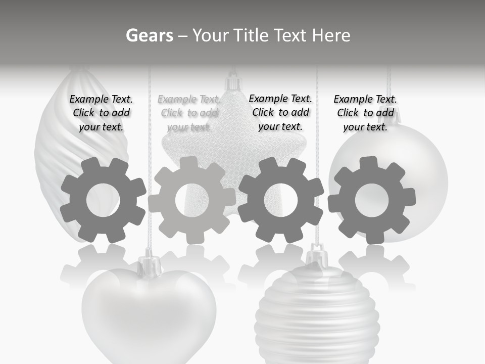 White Season Shiny PowerPoint Template