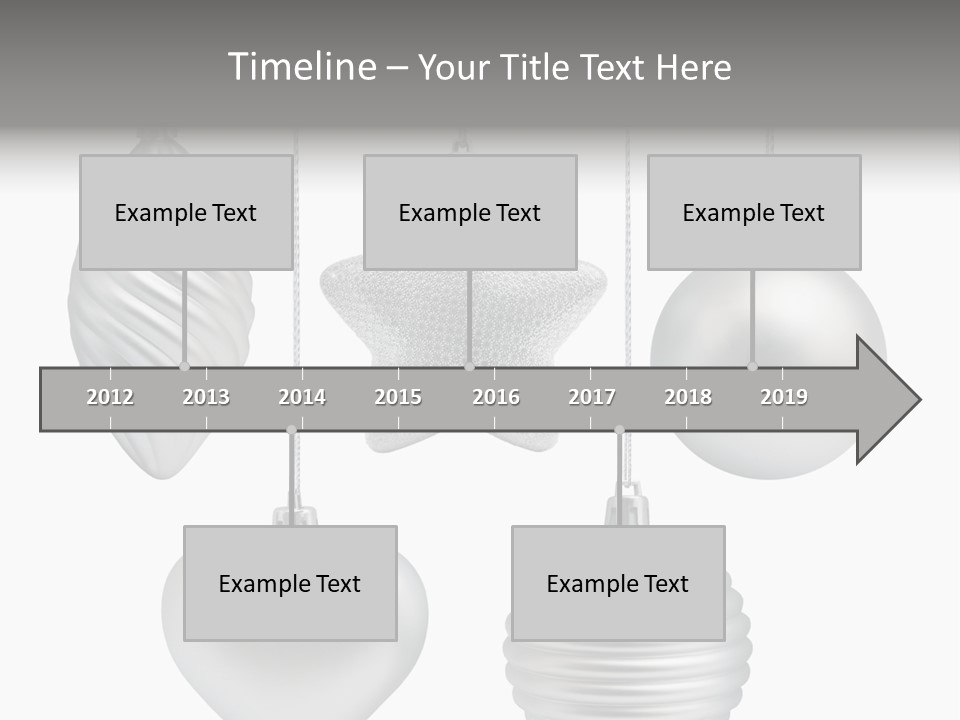 White Season Shiny PowerPoint Template