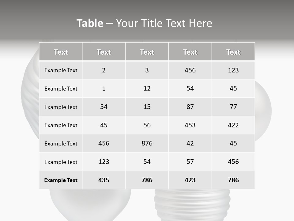 White Season Shiny PowerPoint Template