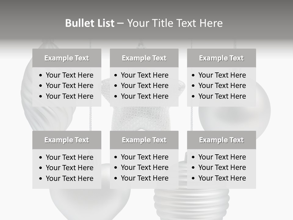 White Season Shiny PowerPoint Template