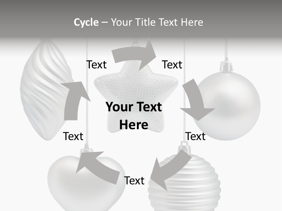 White Season Shiny PowerPoint Template