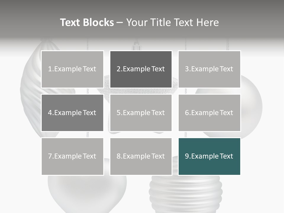 White Season Shiny PowerPoint Template