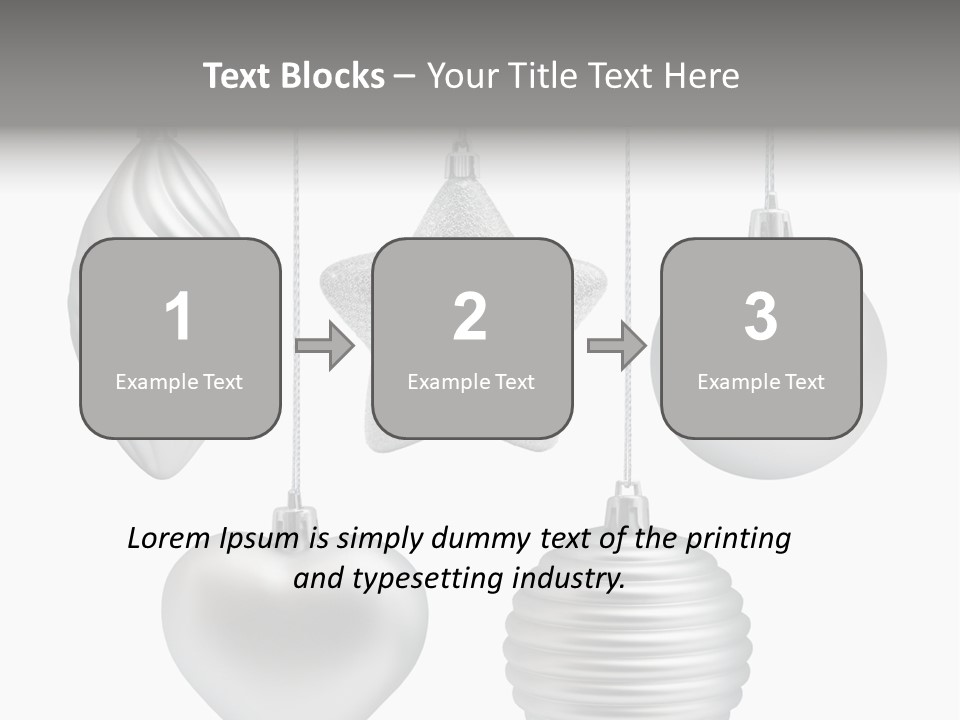 White Season Shiny PowerPoint Template