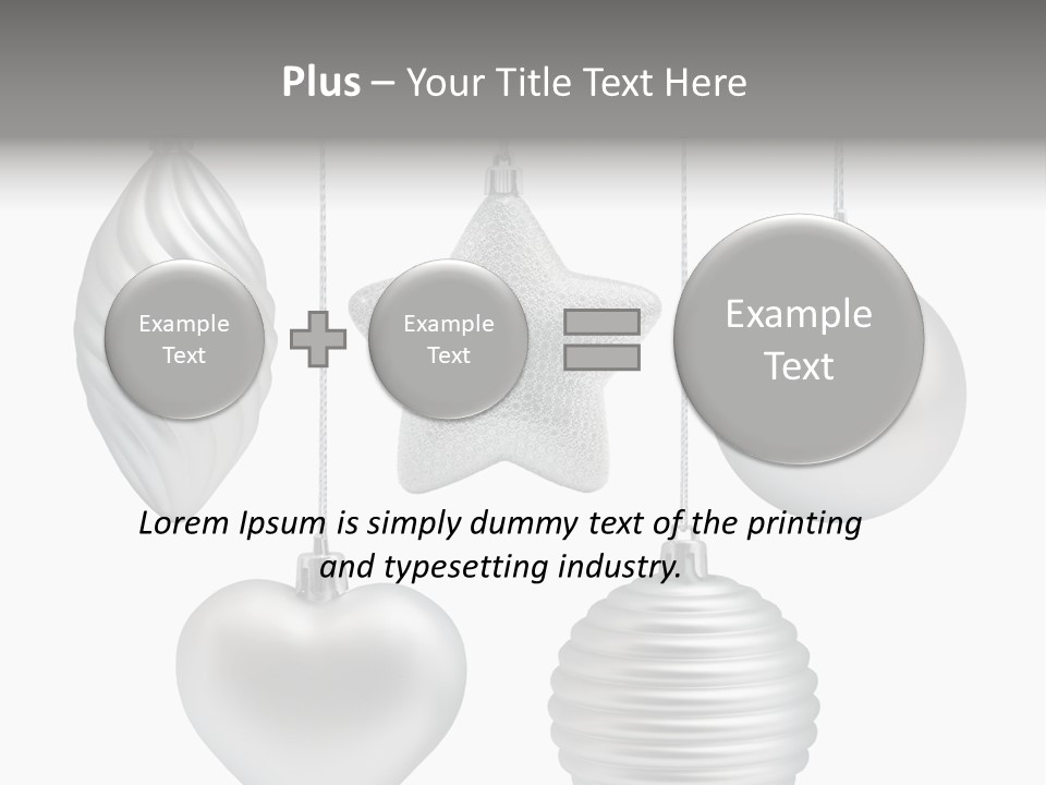 White Season Shiny PowerPoint Template