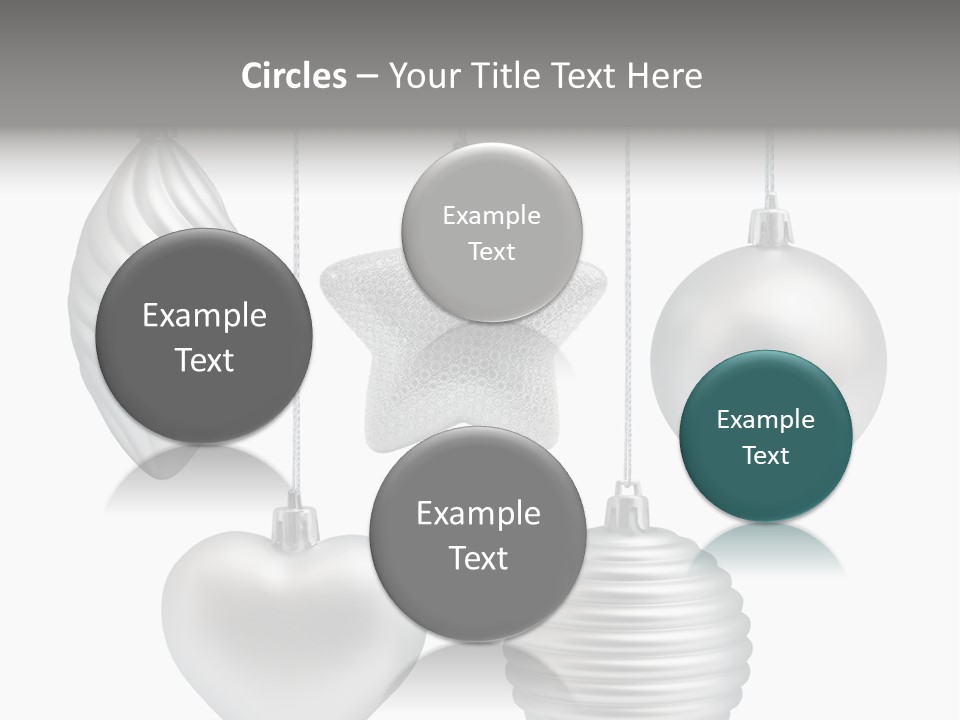 White Season Shiny PowerPoint Template